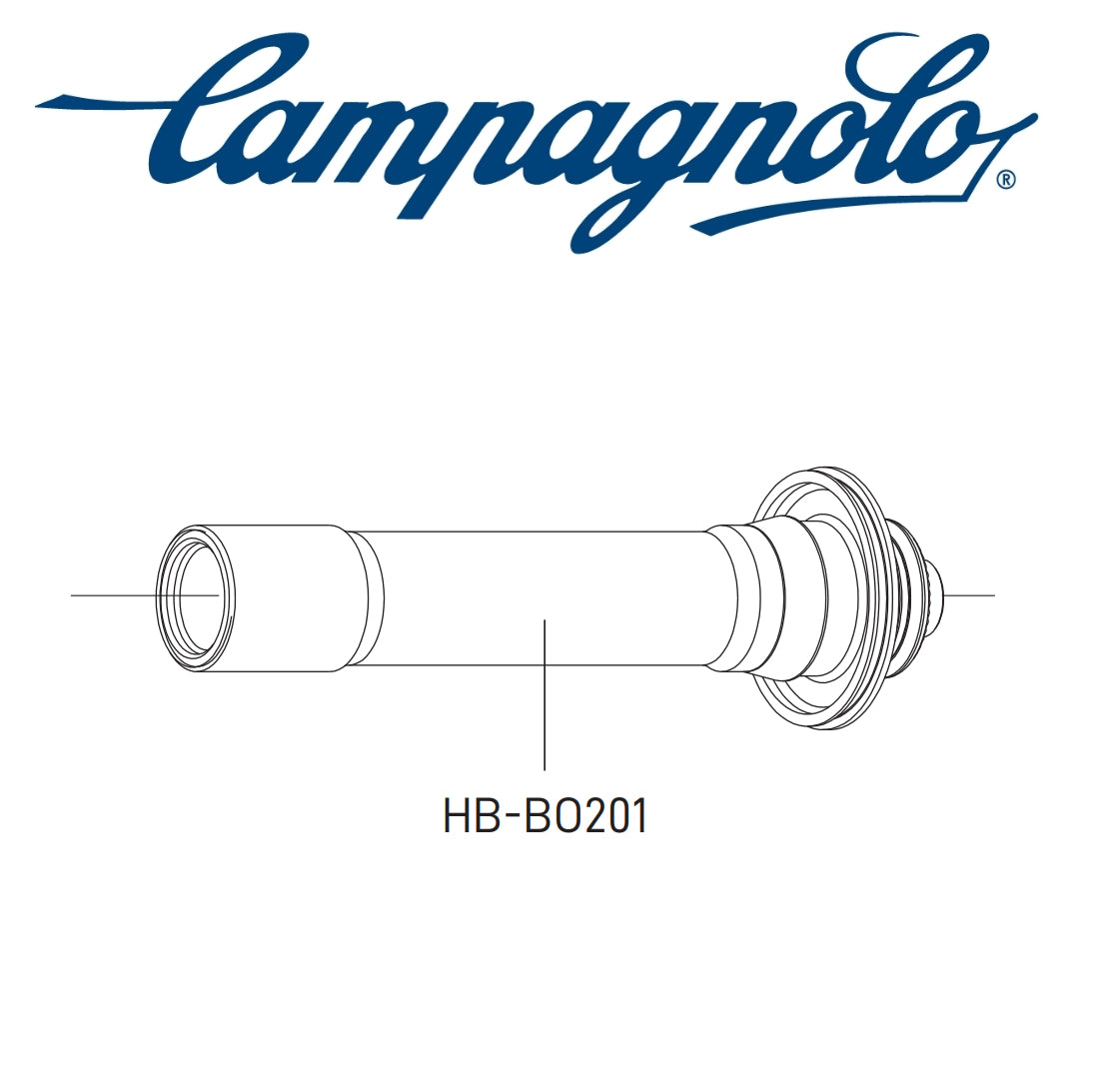 Hub Rim Brake Bora Front Axle