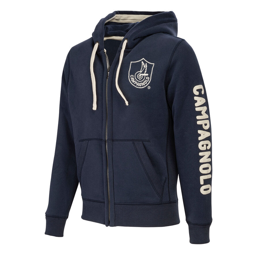 Campagnolo Hooded Sweatshirt Blue