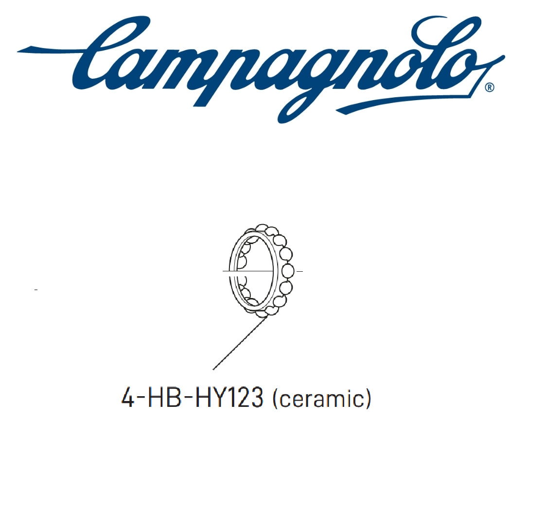 Ceramic Ball Bearing Ring (4pcs)