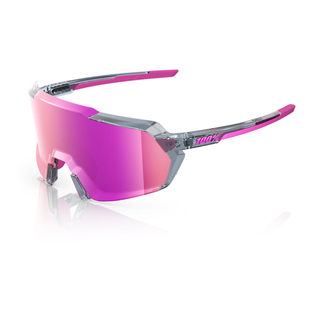 KORBIN - Polished Translucent Grey - Purple Mirror