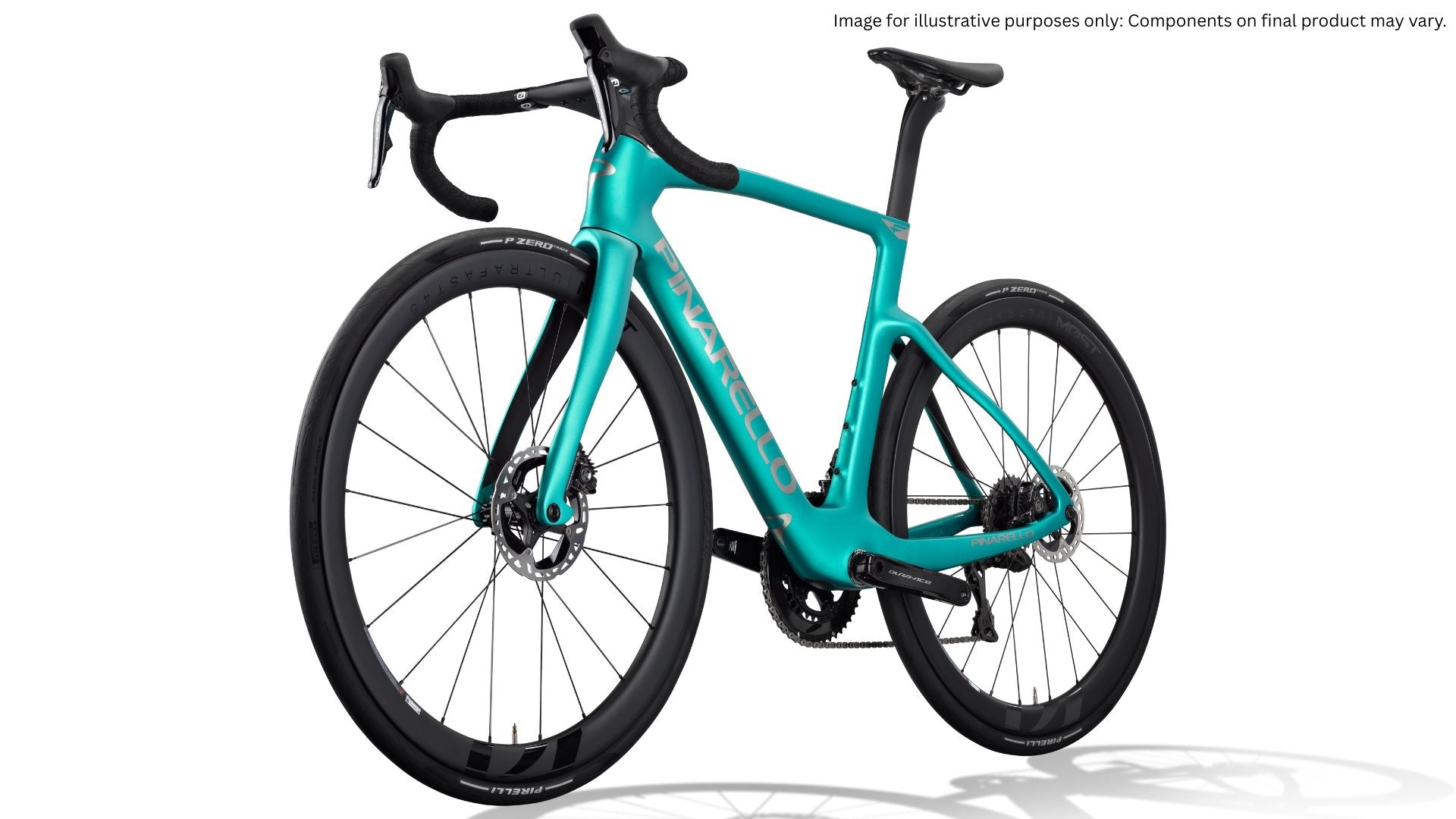 Pinarello F7 UltDi2 2x12 UltraFast45 Formula Green Matt