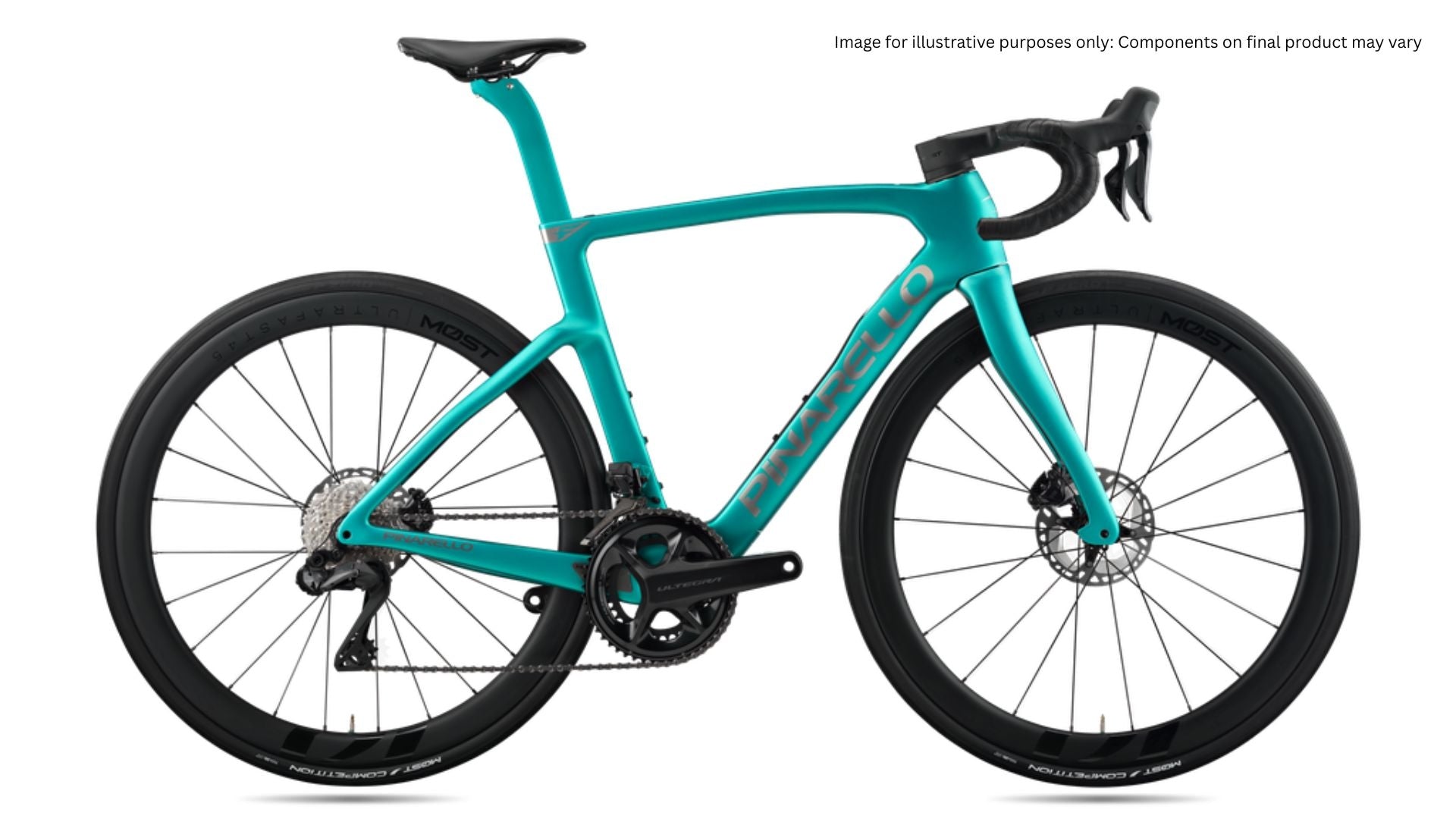 Pinarello F7 UltDi2 2x12 UltraFast45 Formula Green Matt
