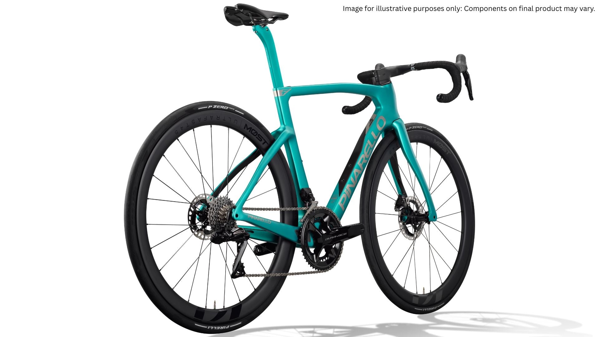 Pinarello F7 UltDi2 2x12 UltraFast45 Formula Green Matt