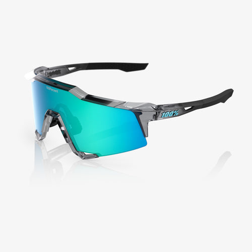 100% Speedcraft MLB Polished Trans Grey / Blue Topaz Mirror
