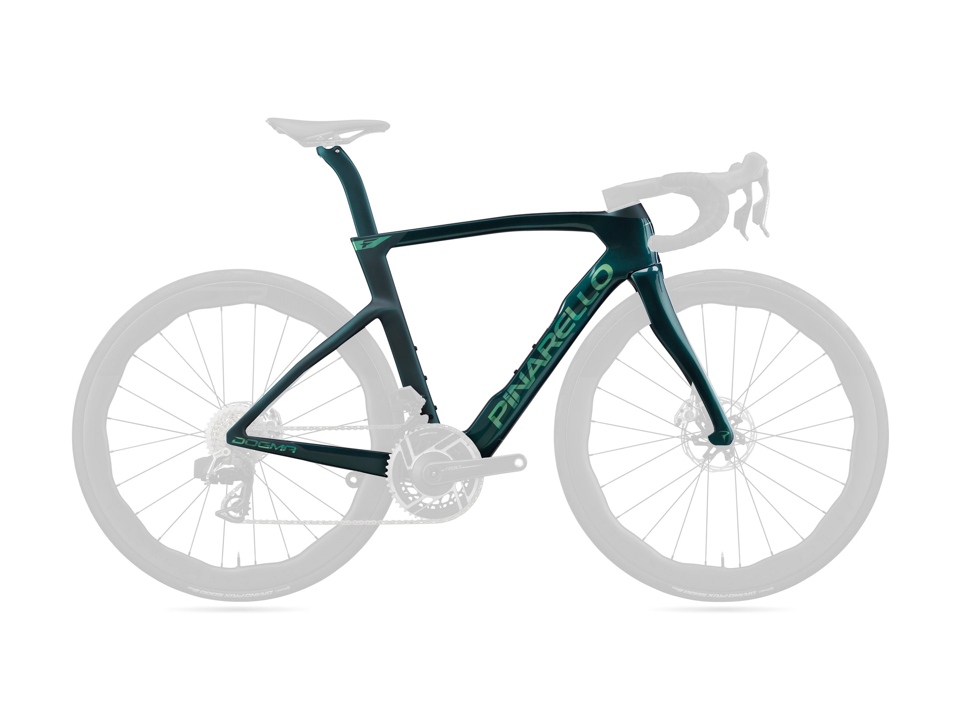 Pinarello Dogma F CJ103 Frame Kit Obsidian Emerald