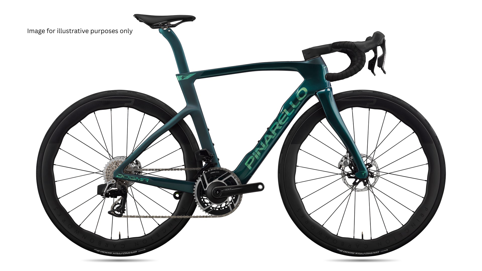 Pinarello Dogma F CJ103 Frame Kit Obsidian Emerald