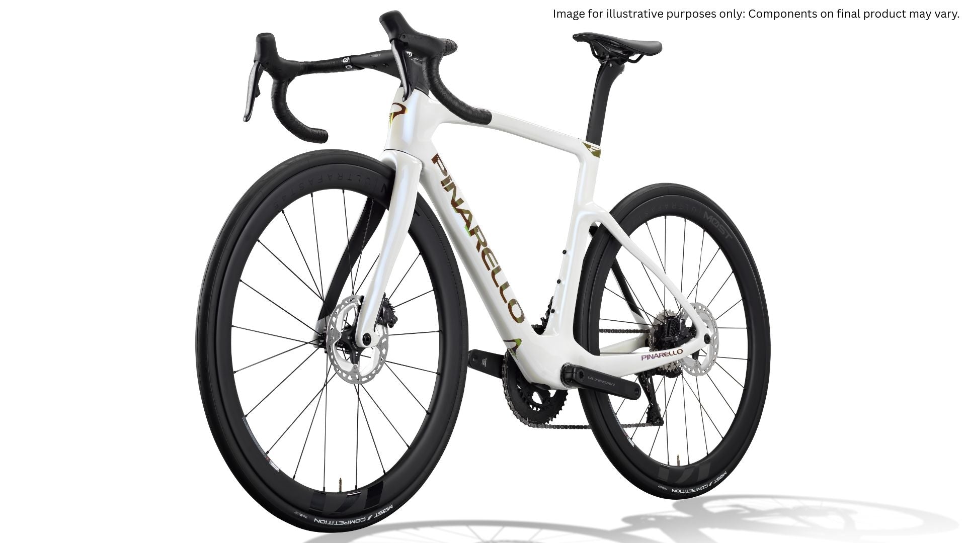 Pinarello F7 Force AXS 2x12 Road Bike – Alabaster White Shiny