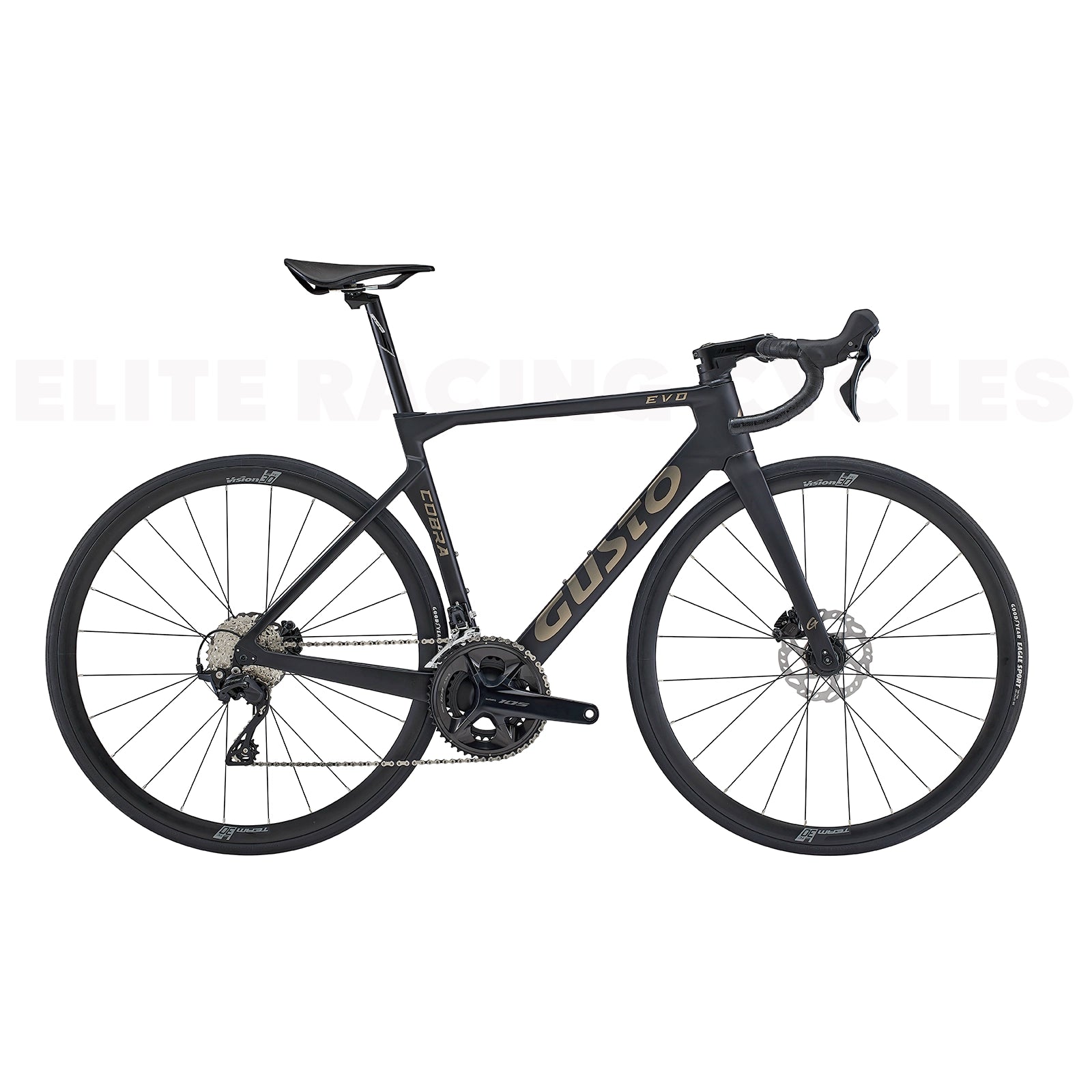 Gusto Cobra Evo Elite 105 Road Bike – Elite Racing Cycles