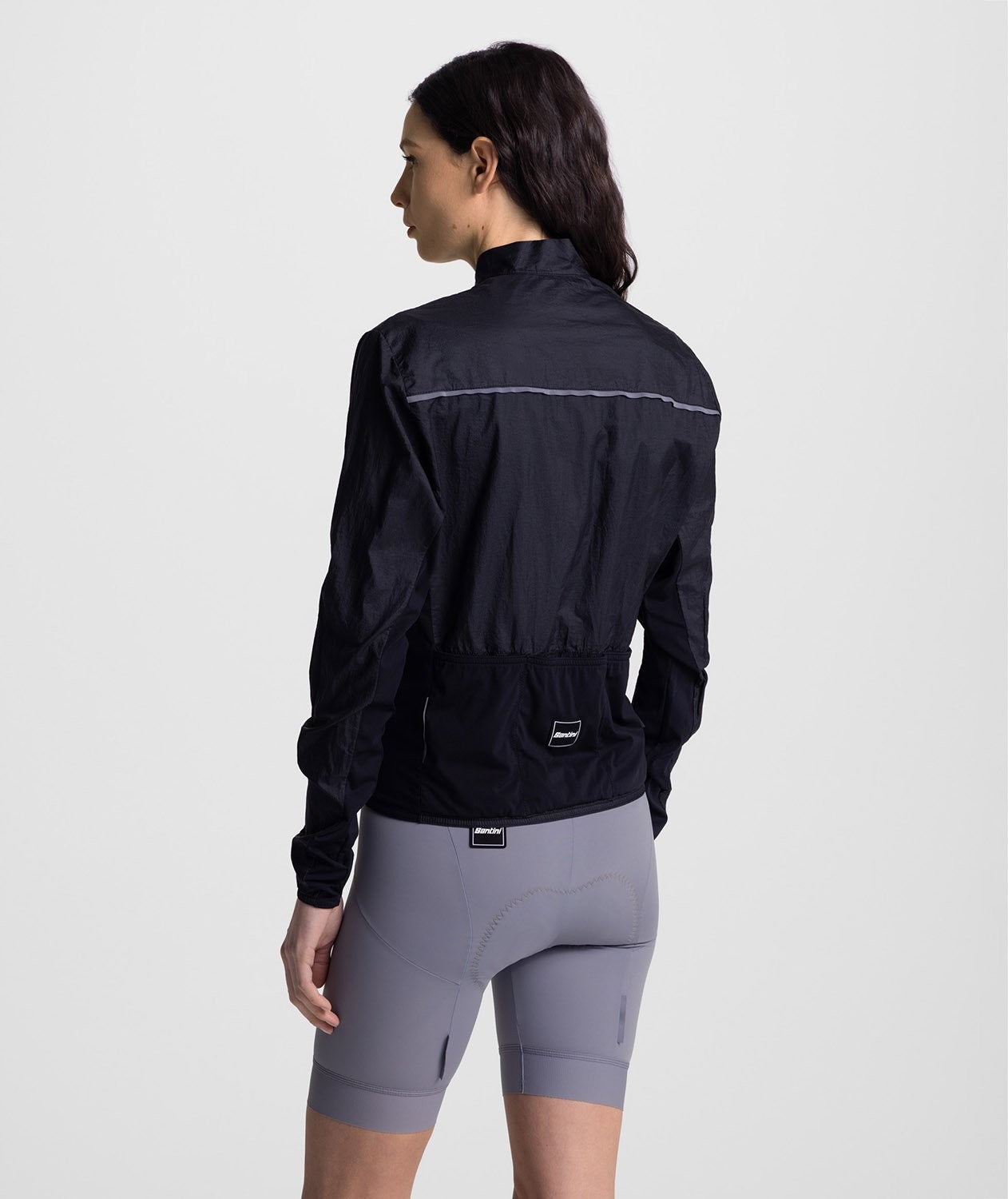 Santini Jacket SMS Ready to Ride 6S Unisex Windbreaker