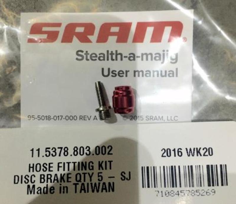 HOSE FITTING KIT DB QTY 5 - SJ