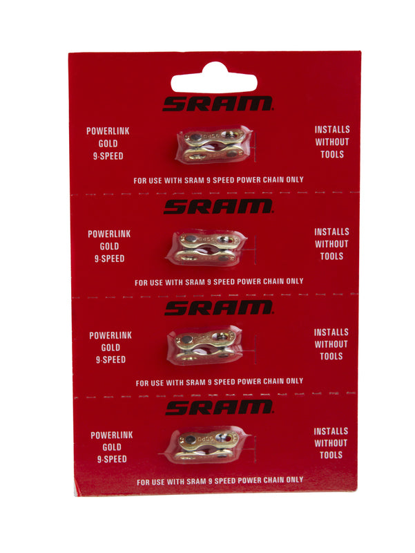 CN POWER LOCK 9 SPD GOLD 4PK