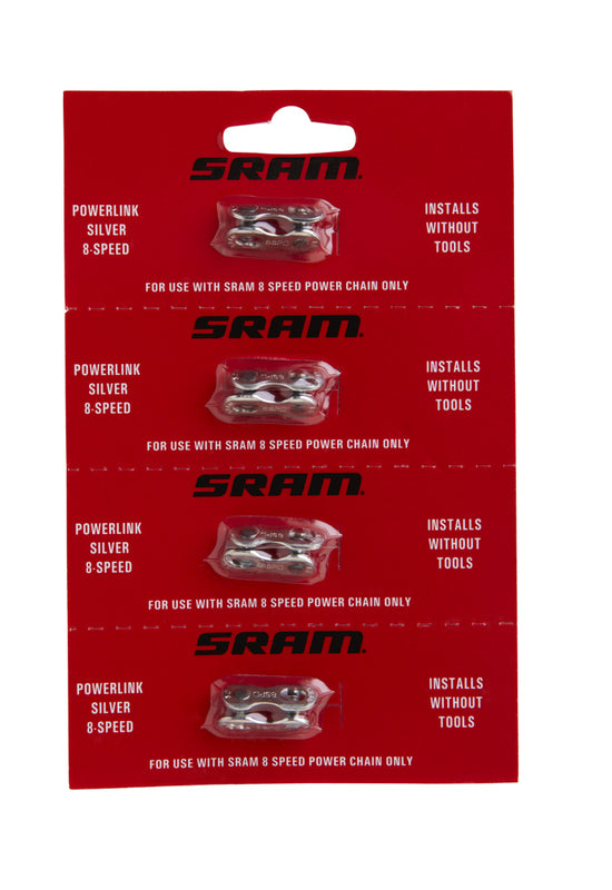 CN POWER LOCK 8 SPD SILV 4PK