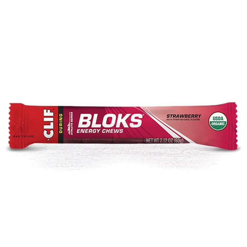 CLIF Shot Blok Energy Chew Strawberry