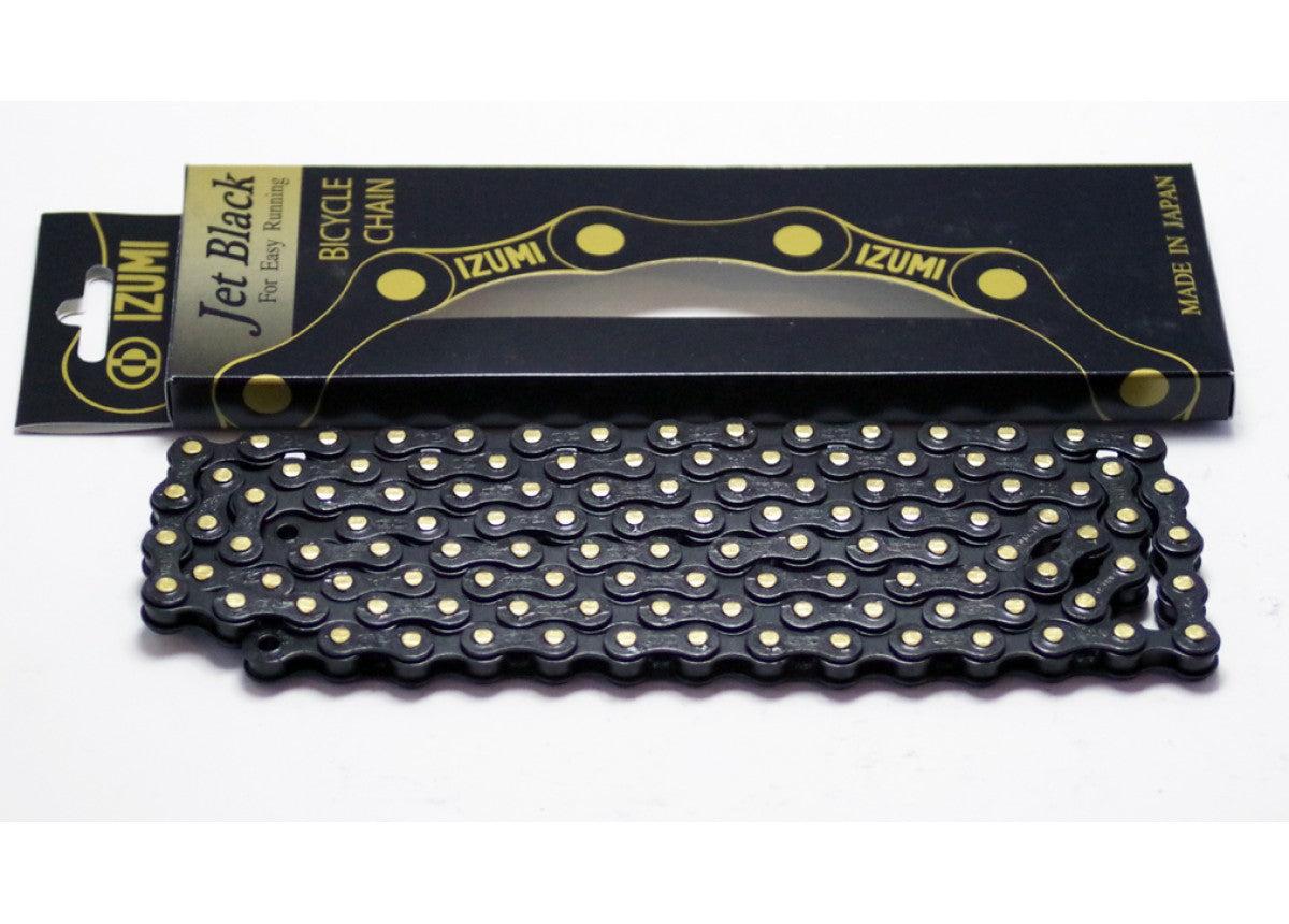 Izumi Chain Jet Black & Gold Pin 1/2 x 1/8'' 116L