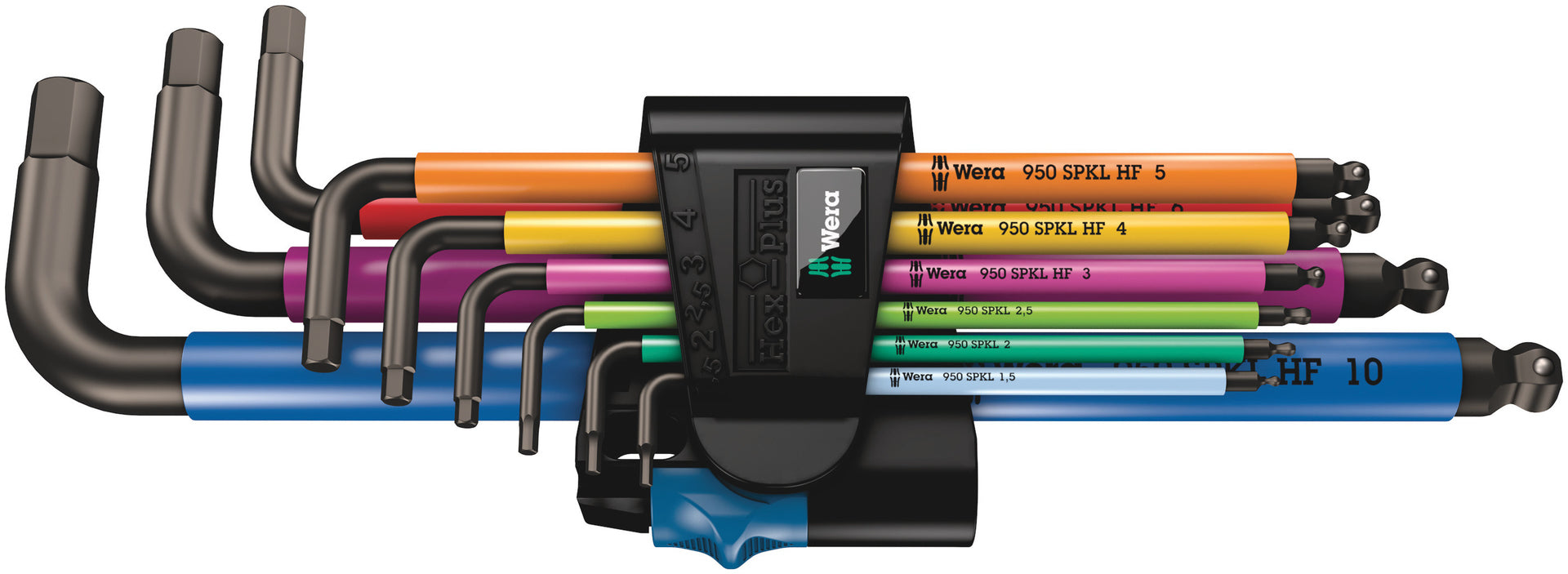 950/9 Hex-Plus Multicolour HF 1 L-key set with holding function  BlackLaser