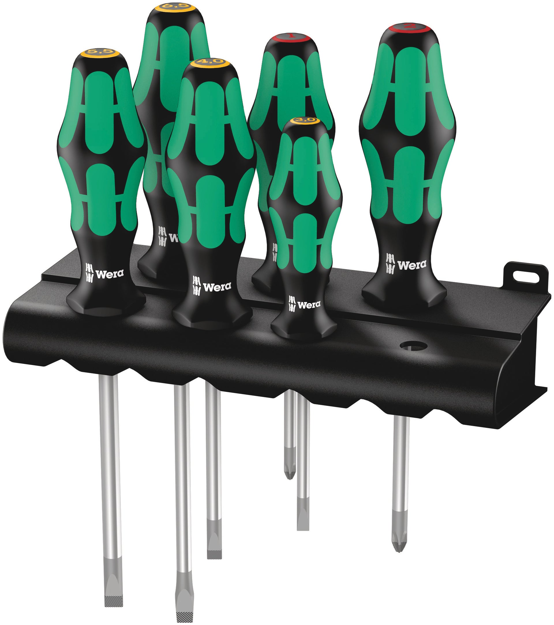 334/6 Rack Screwdriver set Kraftform Plus