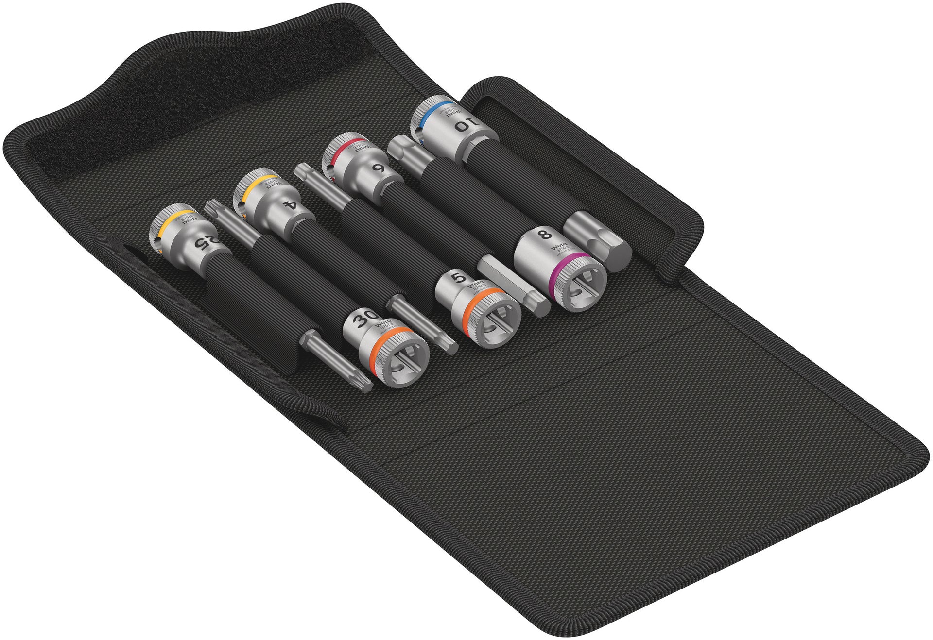 Bicycle Set 8 Bit socket set 3/8" drive, 7 parts