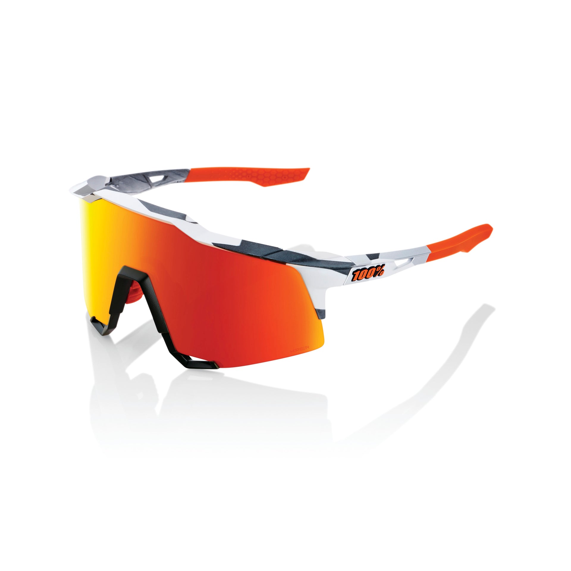SPEEDCRAFT - Soft Tact Grey Camo - HiPER Red  Mirror