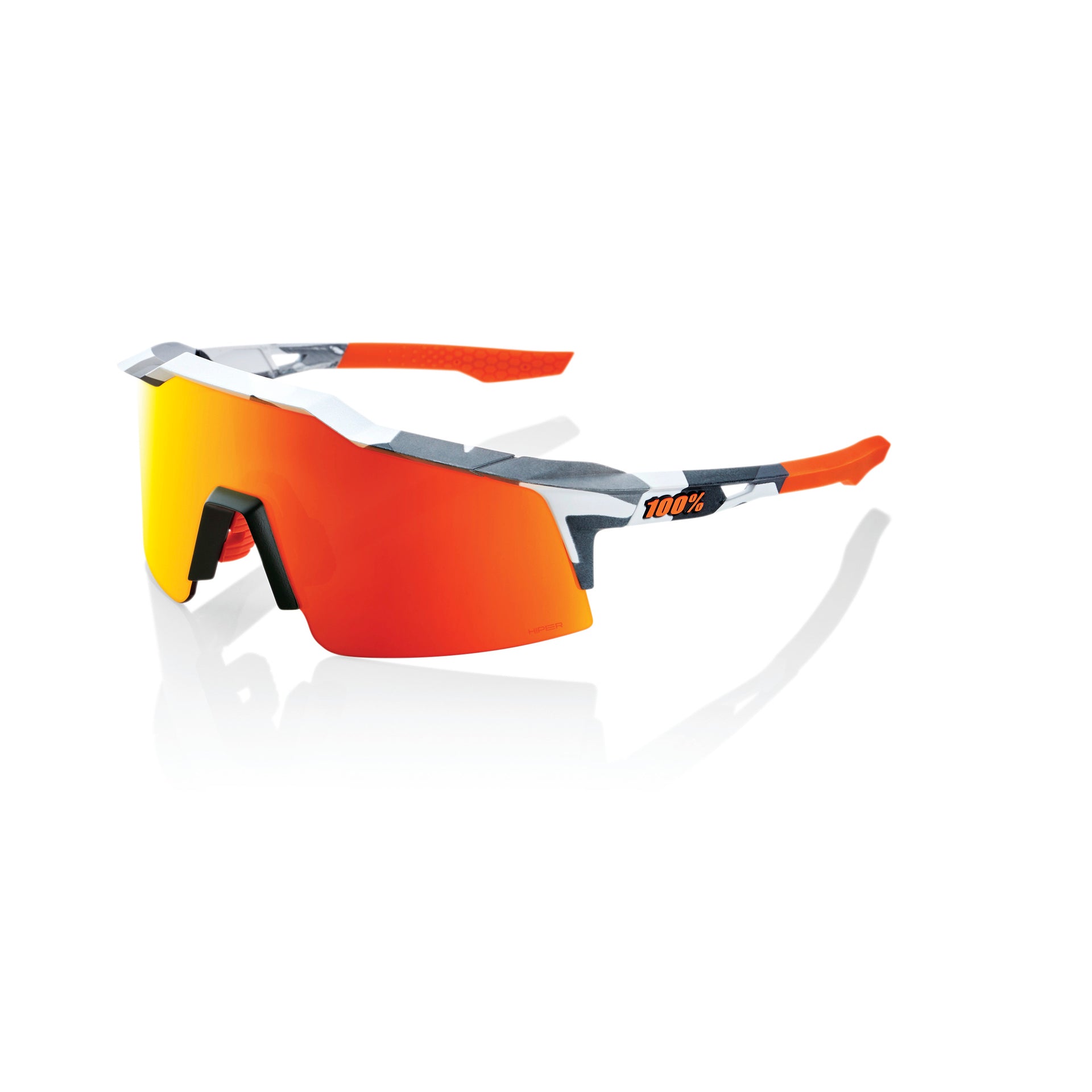 SPEEDCRAFT SL - Soft Tact Grey Camo - HiPER Red  Mirror