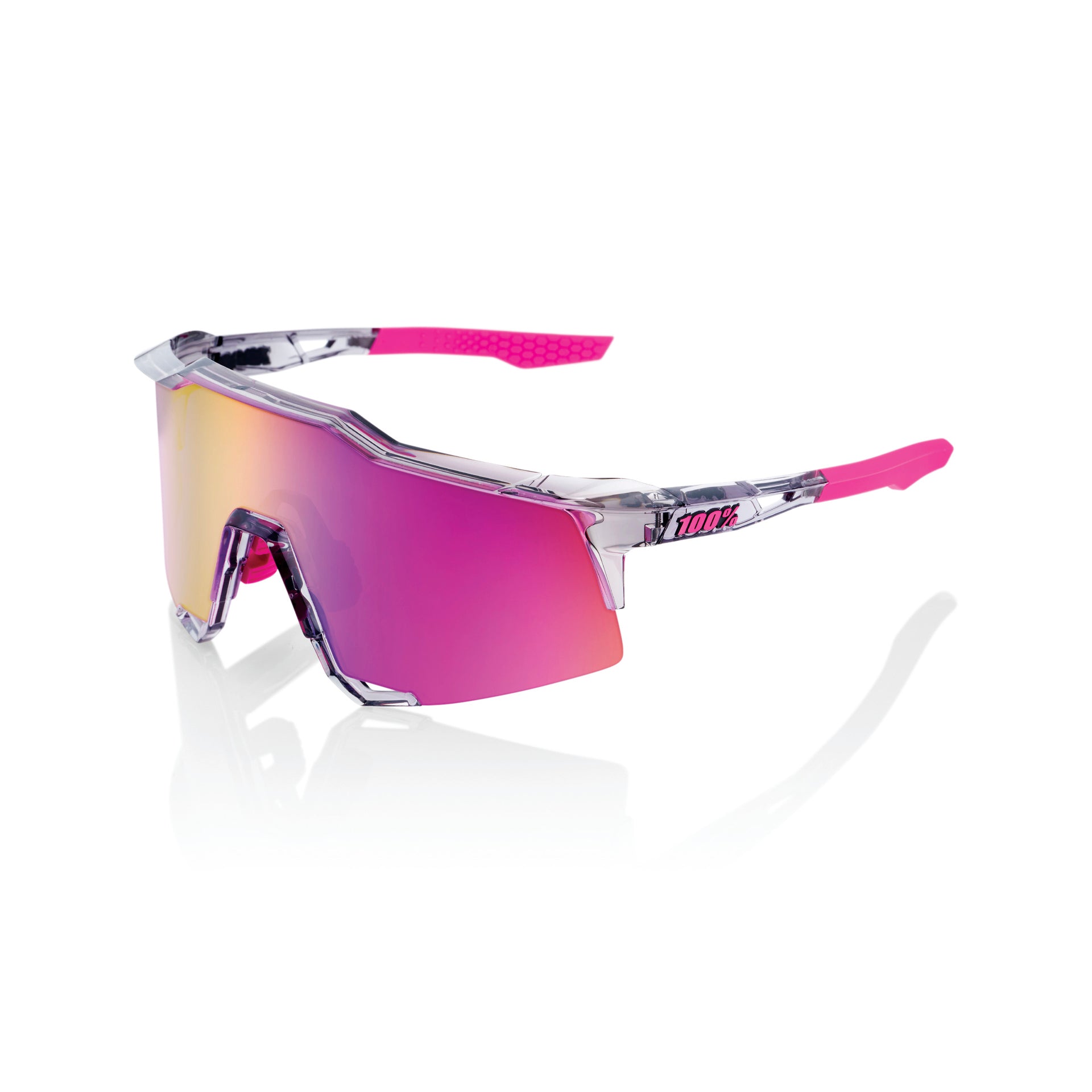 SPEEDCRAFT - Polished Translucent Grey - Purple Mirror