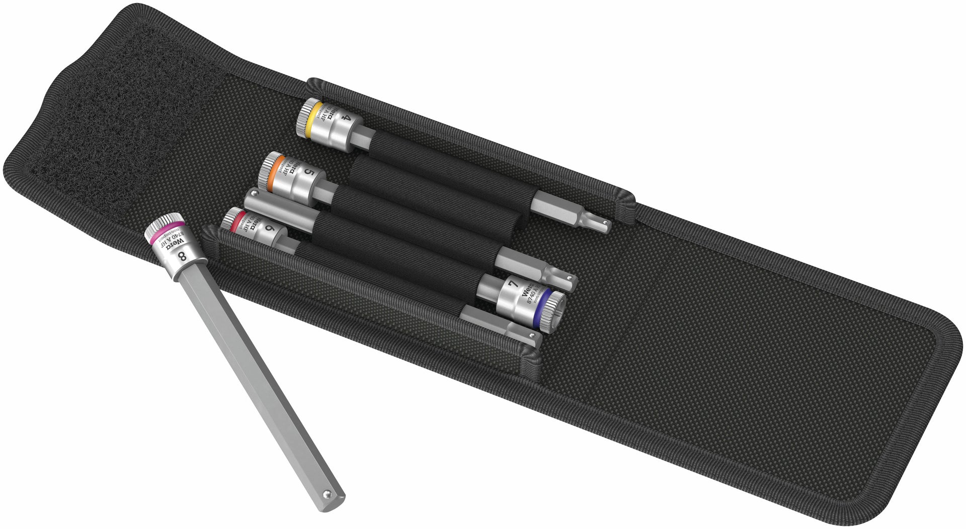 8740 A HF 1 Bit Socket Set 1/4"