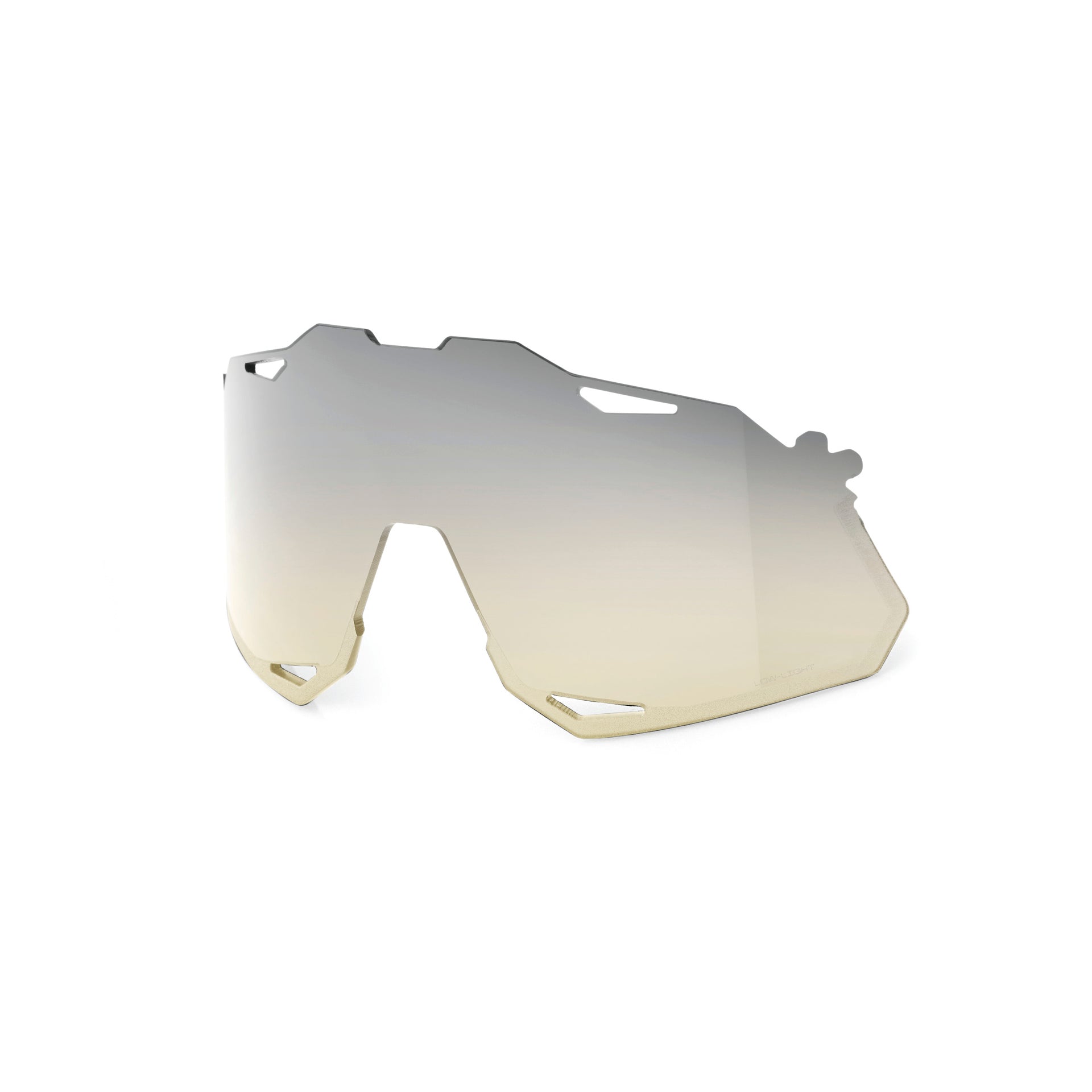 HYPERCRAFT XS Repl Lens - Low-Light Yellow Silver Mirror