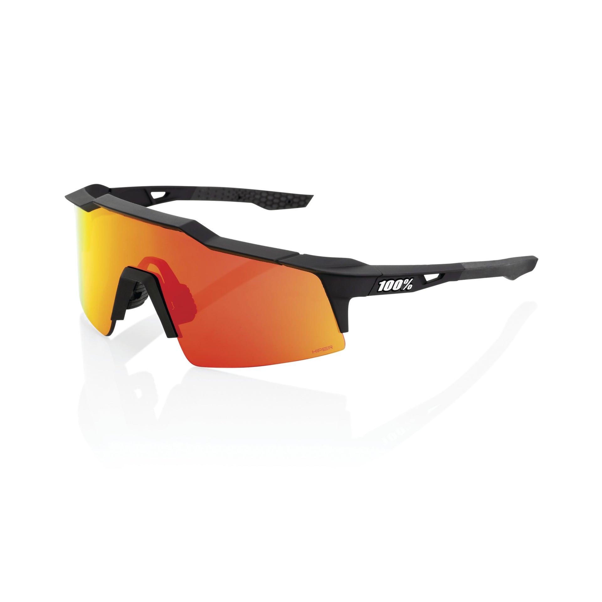 SPEEDCRAFT SL - Soft Tact Black - HiPER Red  Mirror