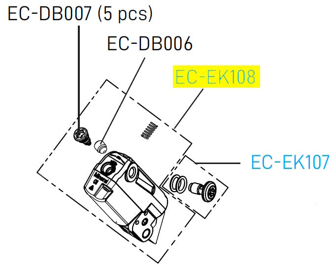 Disc Brake Master Cylinder + Spring