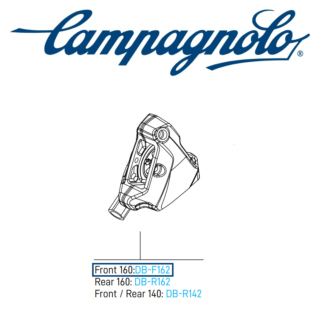 Disc Brake Caliper Wireless 160mm Front