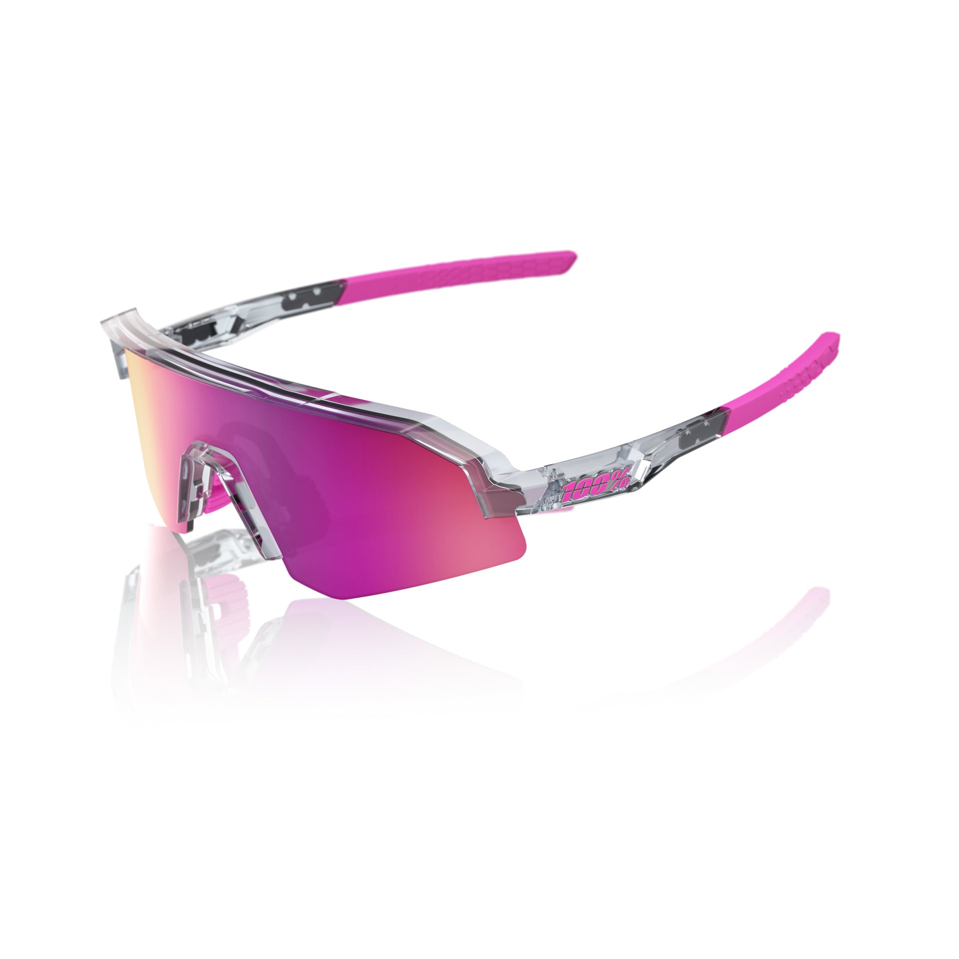 SLENDALE XS - Polished Translucent Grey - Purple Mirror