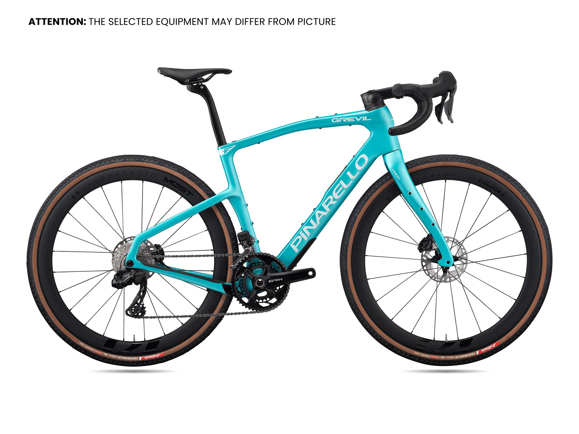 26 PINARELLO Grevil F7 ForAXS 1x13 Stone Turquoise