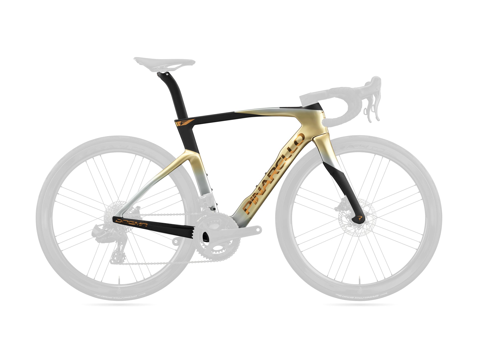 Pinarello Dogma F Frame kit - Molten Sand