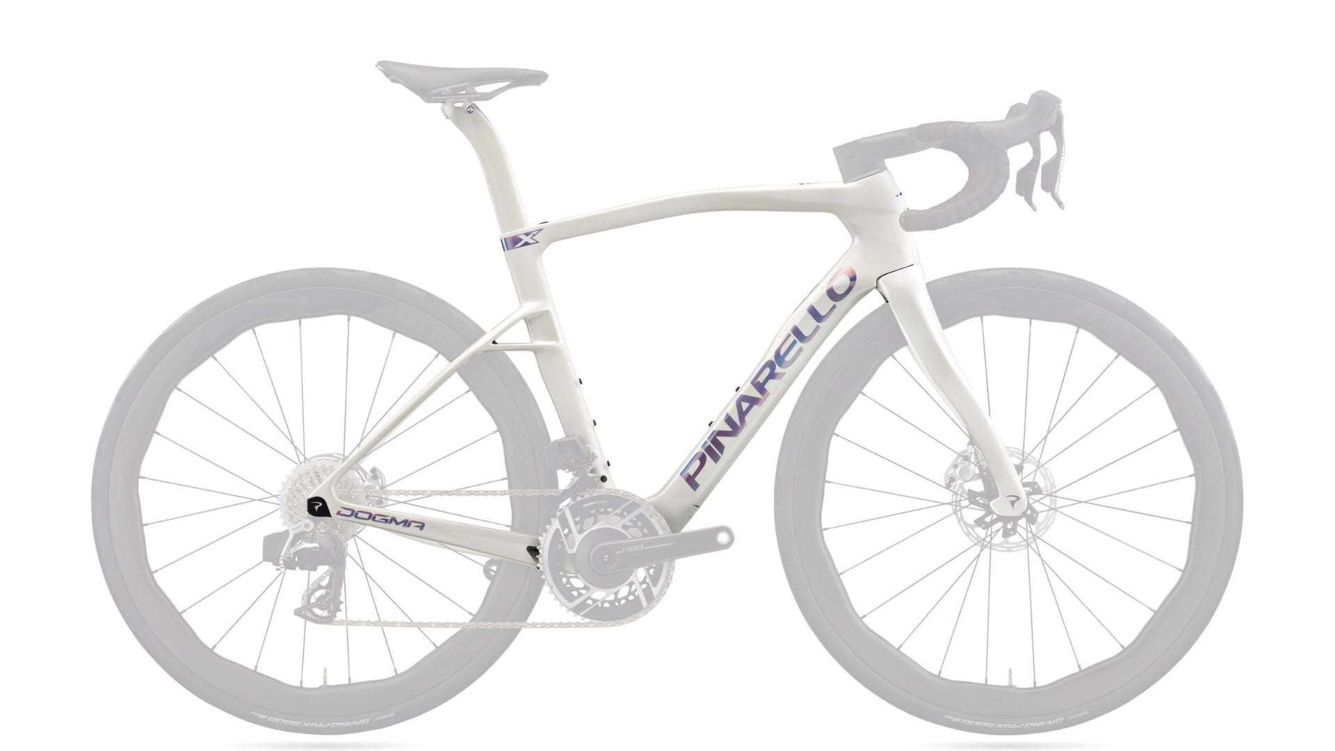 New Pinarello Dogma X CJ120 Frame Kit Moonlight Frost