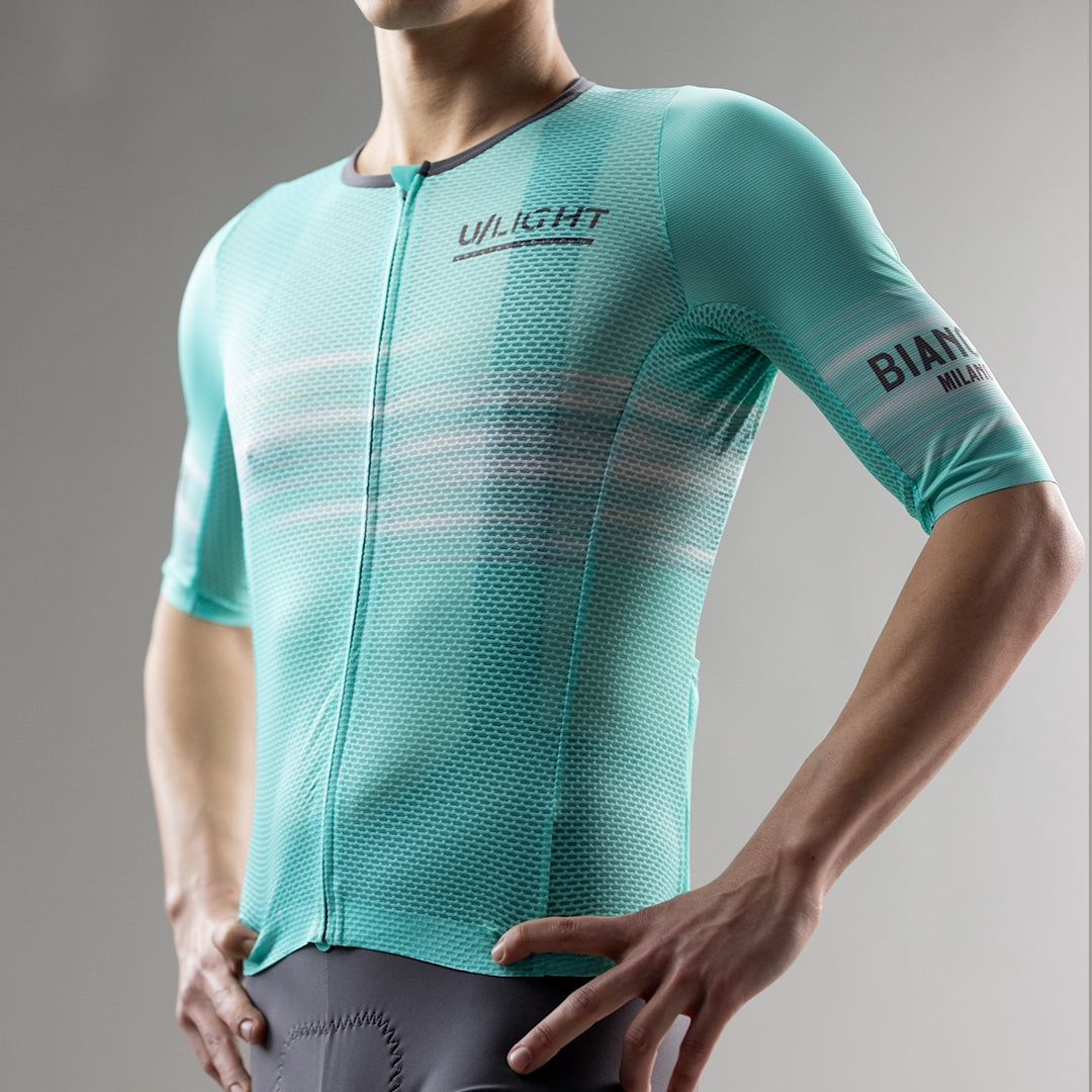 Bianchi Ultralight Short-Sleeve Jersey – Celeste