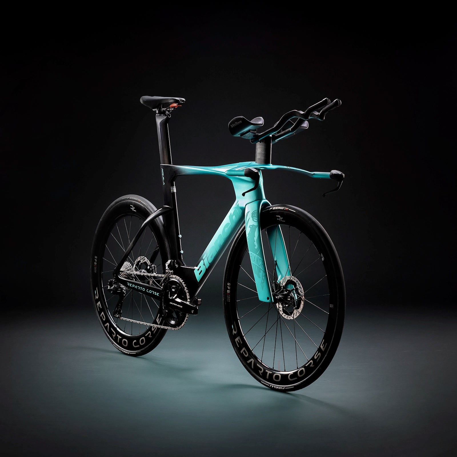 Bianchi Aquila RC Frameset — Disc TT/Tri