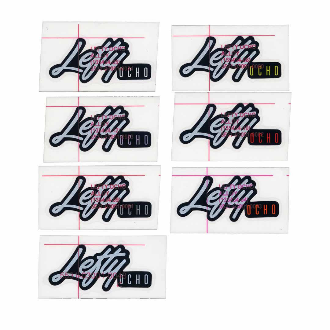 Lefty Decals Ocho Alloy Upper – Elite Racing Cycles