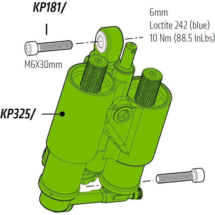 Jekyll Shock Mount Hardware