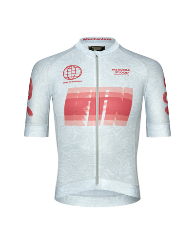 Mechanism Logo Jersey - AOP RTN Light Aqua