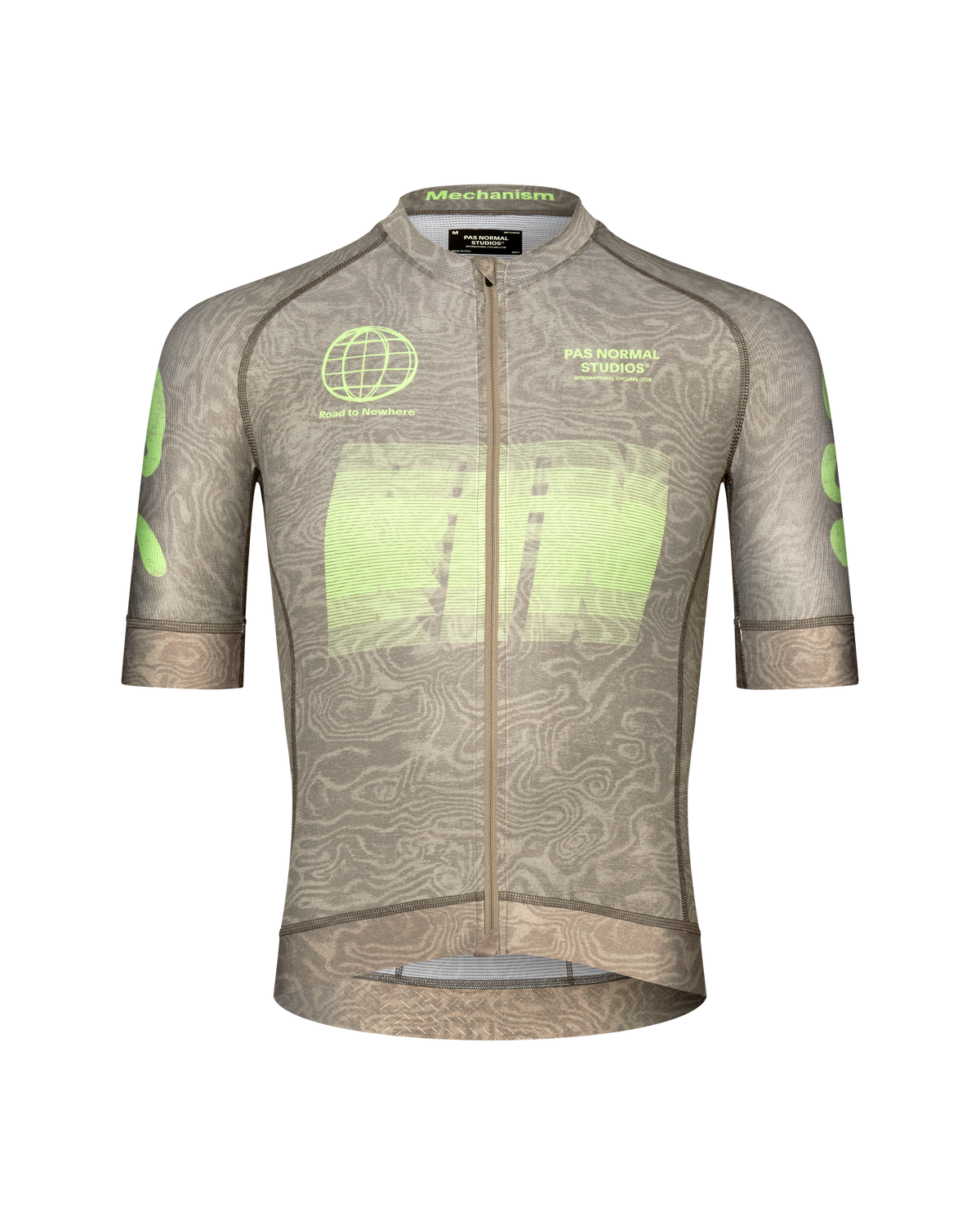 Mechanism Logo Jersey - AOP RTN Earth