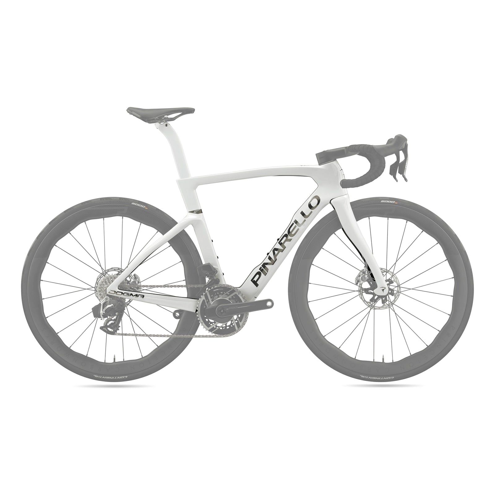Pinarello DOGMA F Frame Kit – Edge Crystal White (2025)