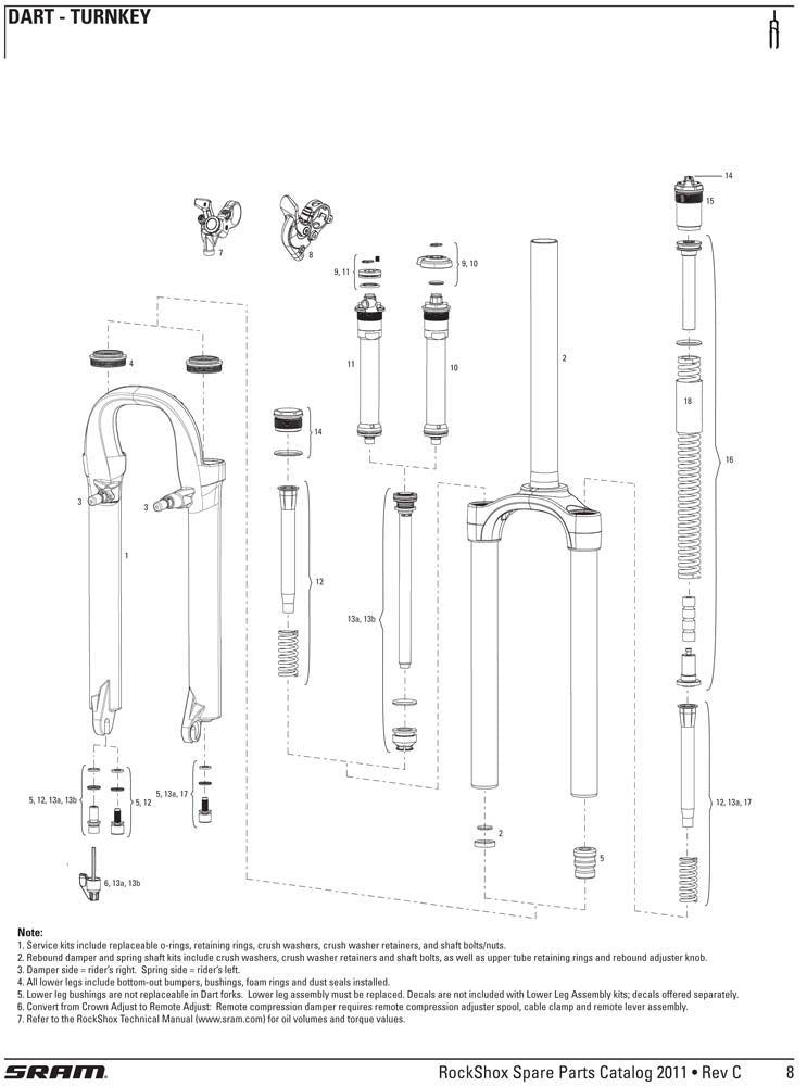 DART 2/3 COMPRESSION DAMPER