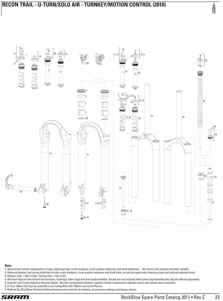 Service KIT - 2010 Recon