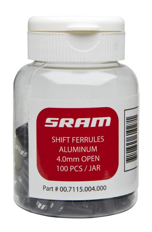 GEAR FERRULE 4MM BLK X100 >>>