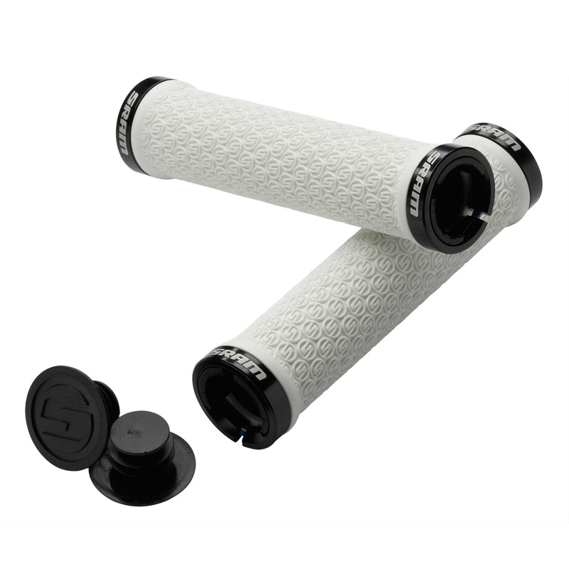 SRAM LOCK ON GRIPS WHITE MTB