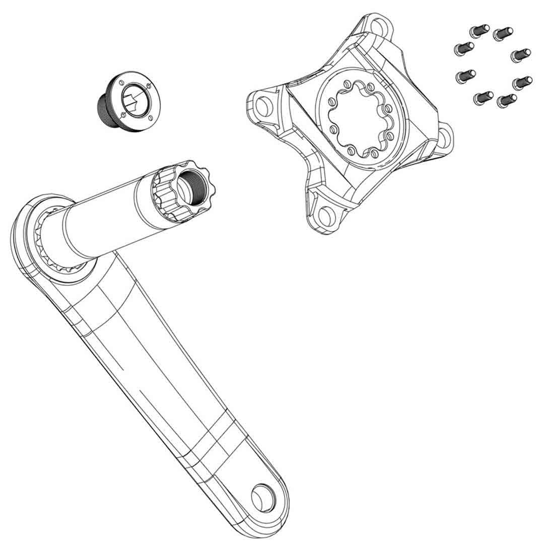 SPIDER TORX MOUNTING BOLTS T20