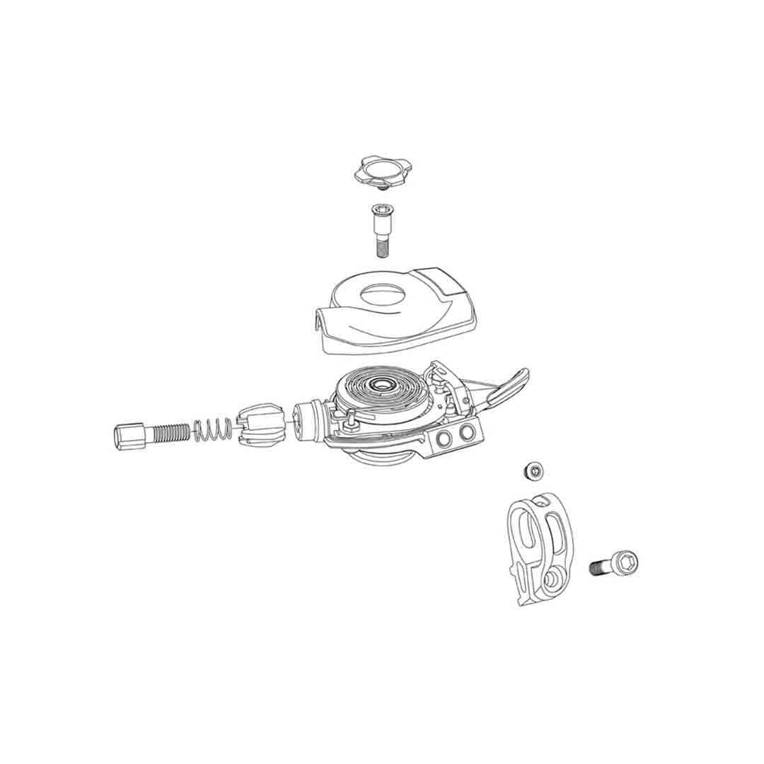 TRIGGER CLAMP/BOLT KIT BLACK