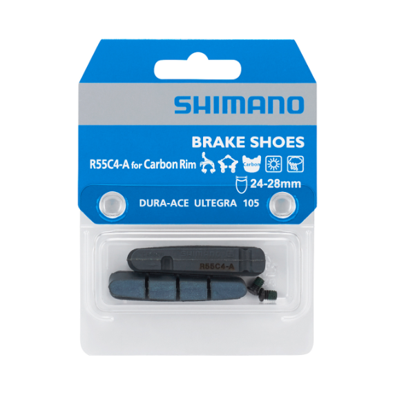 Shimano BR-R9100 Brake Pad Inserts (R55C4-A for Carbon rims)
