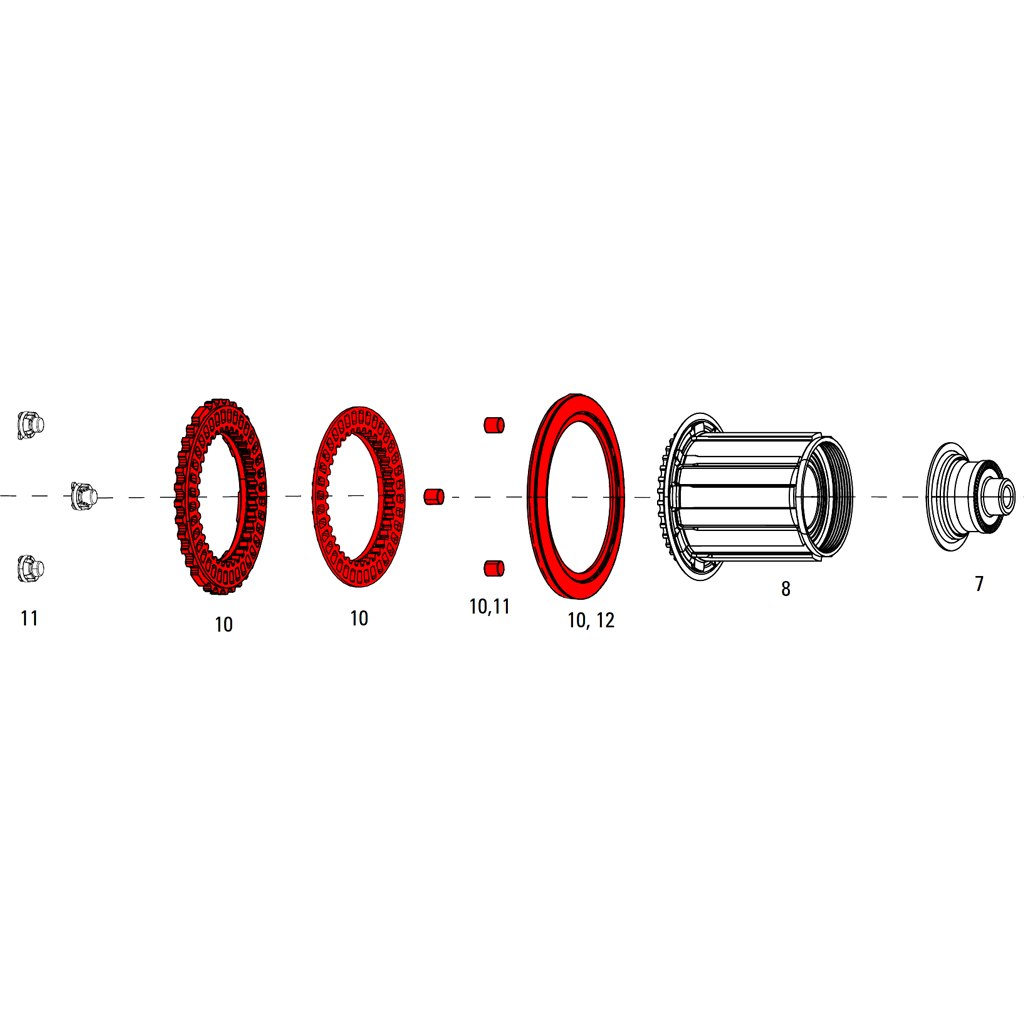 MAGNET SET FOR CLUTCH COGN NSW