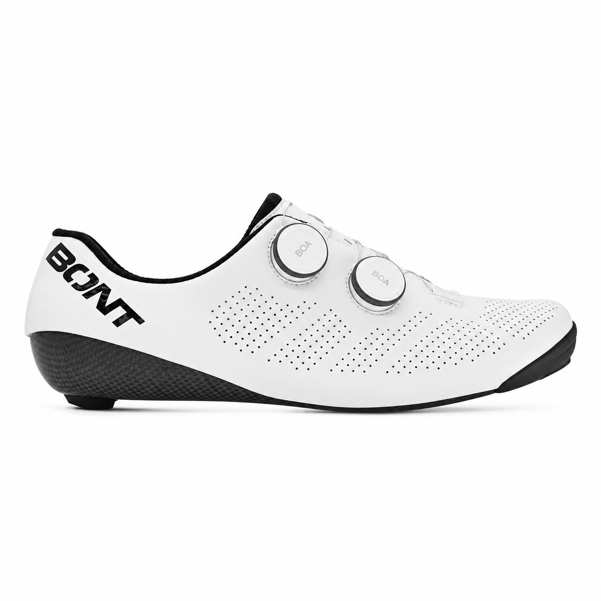 Bont Riot+ 24 Road Shoe (White, Standard Fit)