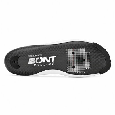 Bont Riot+ 24 Road Shoe (White, Standard Fit)